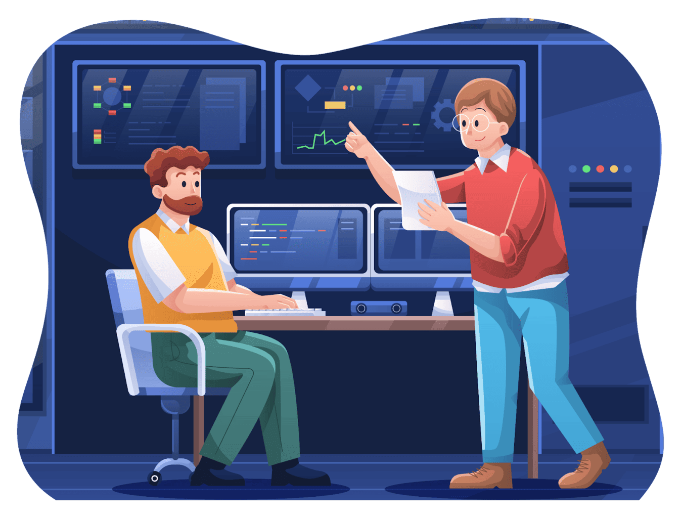 AI Engineer Illustration
